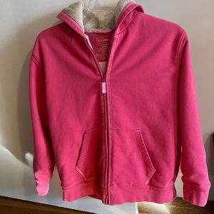 L L Bean Kids Sherpa Hoodie